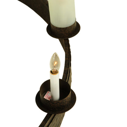 Meyda Tiffany Costello 12 Light 50" Wide Pillar Candle Style Chandelier