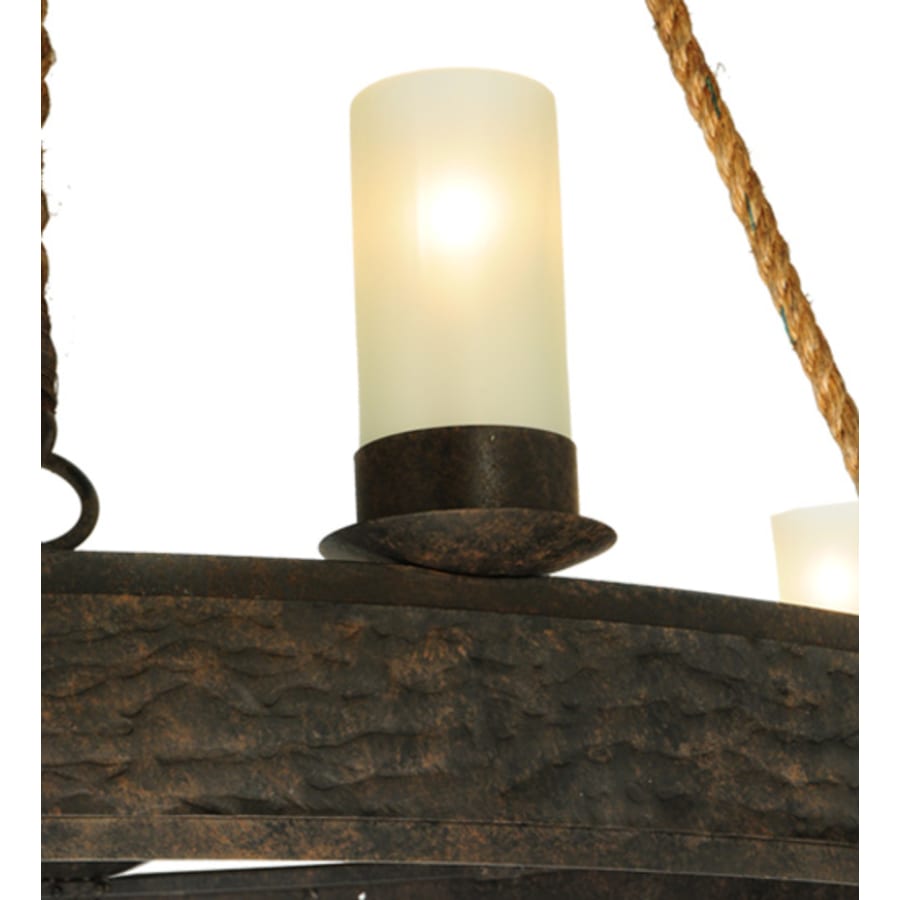 Meyda Tiffany Costello 12 Light 50" Wide Pillar Candle Style Chandelier