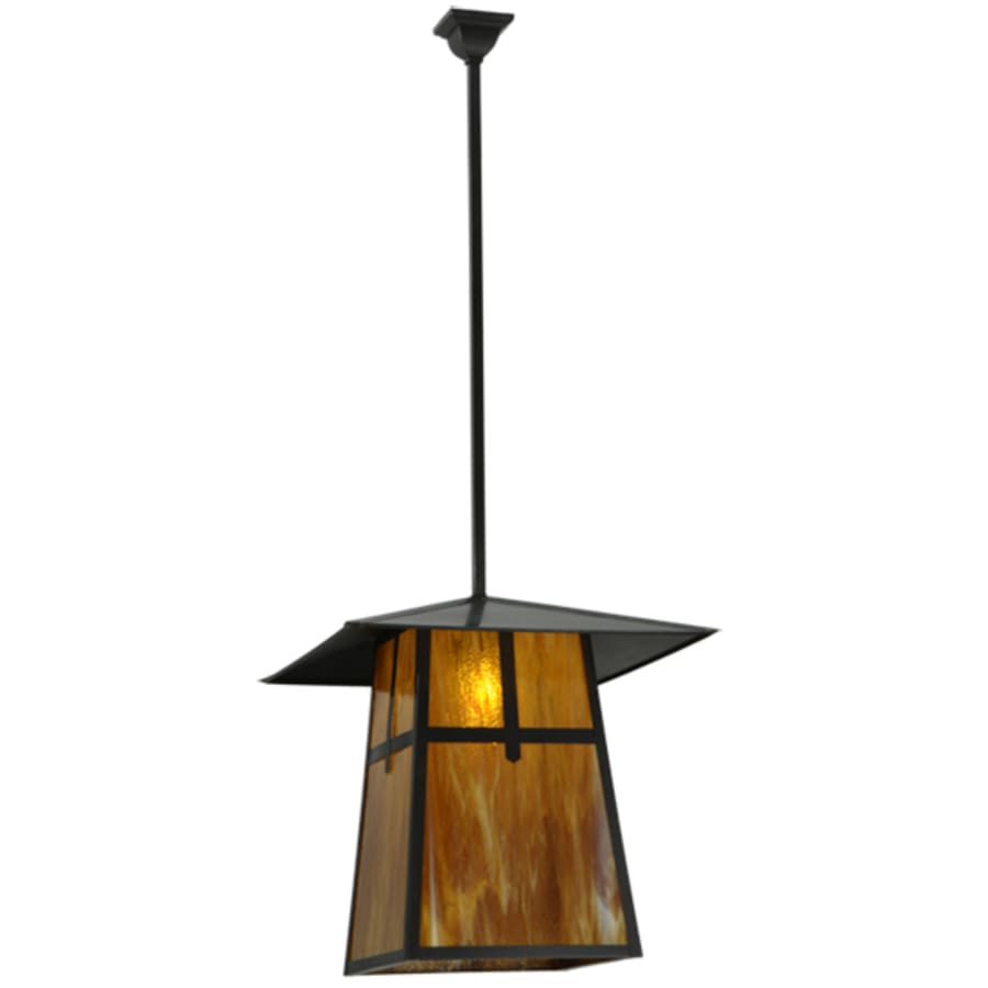 Meyda Tiffany Stillwater Cross 24" Wide Pendant