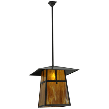 Meyda Tiffany Stillwater Cross 24" Wide Pendant