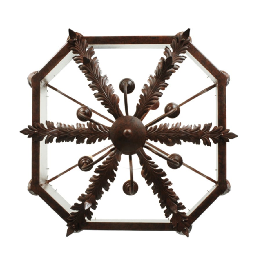 Meyda Tiffany Citadel 12 Light 43" Wide Taper Candle Pendant