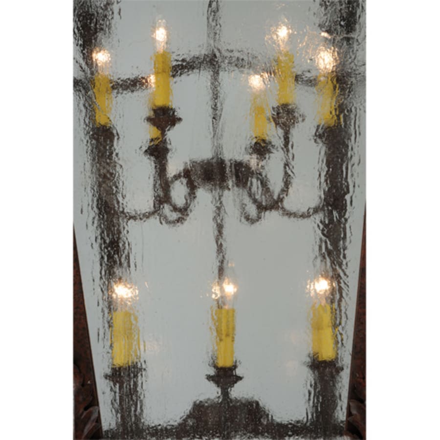 Meyda Tiffany Citadel 12 Light 43" Wide Taper Candle Pendant