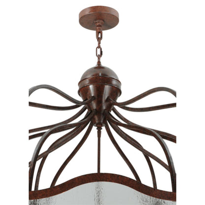 Meyda Tiffany Citadel 12 Light 43" Wide Taper Candle Pendant