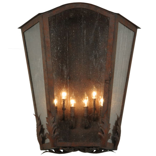 Meyda Tiffany Austin 6 Light 28" Tall Wall Sconce