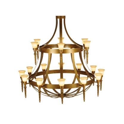 Meyda Tiffany Lubovich 18 Light 72" Wide Chandelier