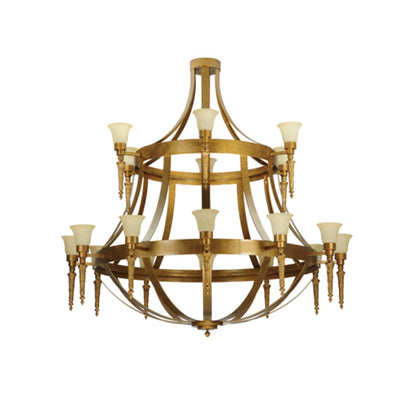 Meyda Tiffany Lubovich 18 Light 72" Wide Chandelier