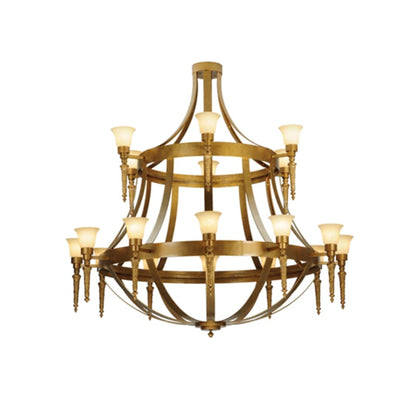 Meyda Tiffany Lubovich 18 Light 72" Wide Chandelier