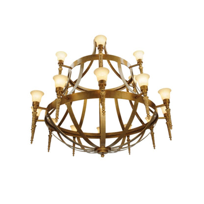 Meyda Tiffany Lubovich 18 Light 72" Wide Chandelier