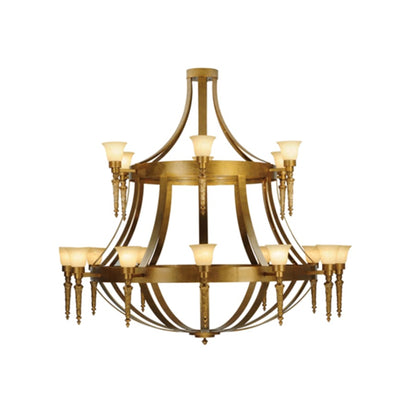 Meyda Tiffany Lubovich 18 Light 72" Wide Chandelier