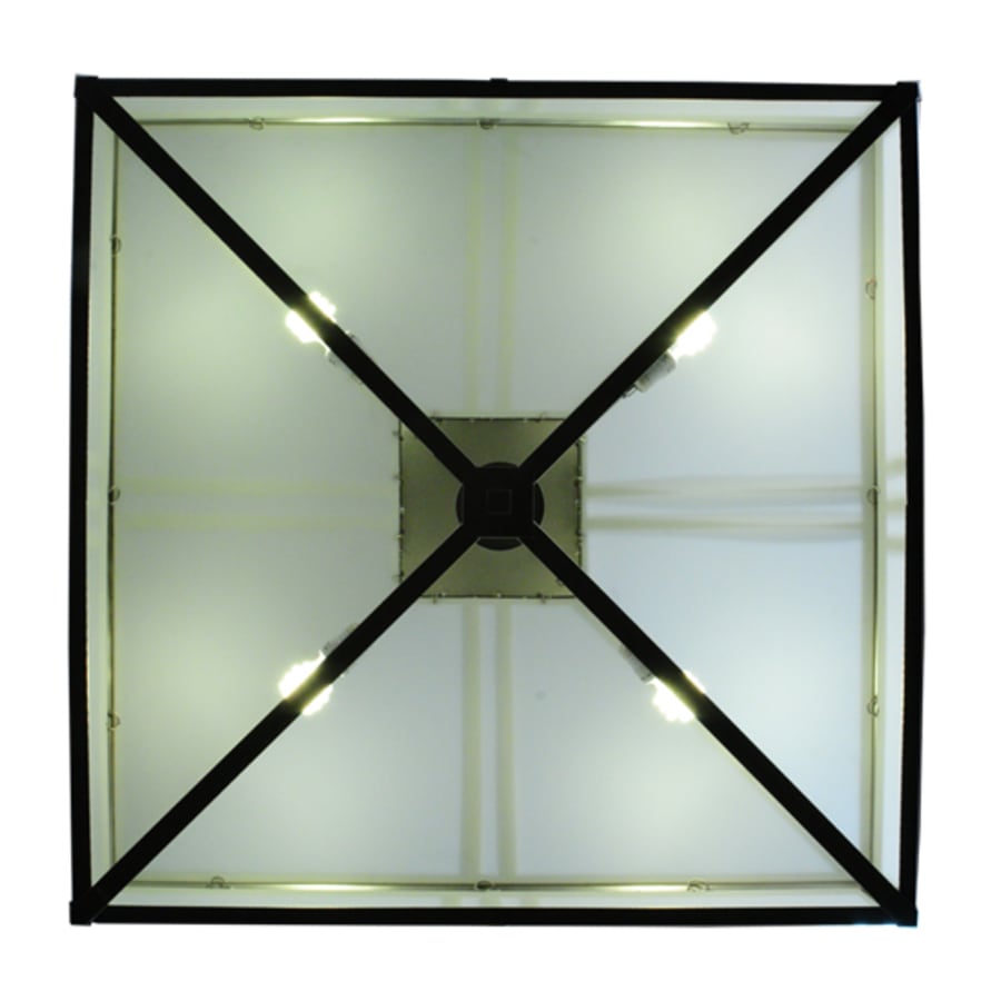 Meyda Tiffany Whitewing 4 Light 36" Wide Flush Mount Ceiling Fixture