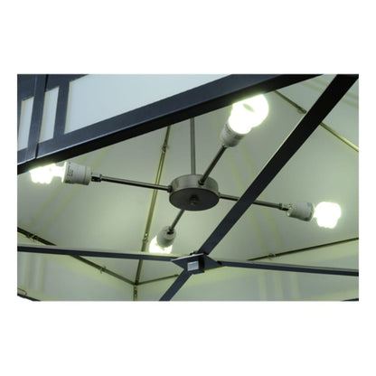 Meyda Tiffany Whitewing 4 Light 36" Wide Flush Mount Ceiling Fixture