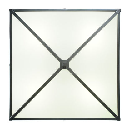 Meyda Tiffany Whitewing 4 Light 36" Wide Flush Mount Ceiling Fixture