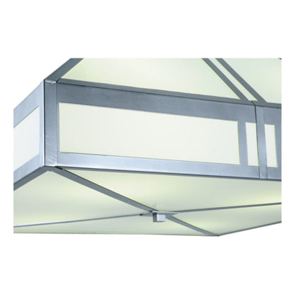 Meyda Tiffany Whitewing 4 Light 36" Wide Flush Mount Ceiling Fixture