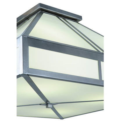 Meyda Tiffany Whitewing 4 Light 36" Wide Flush Mount Ceiling Fixture
