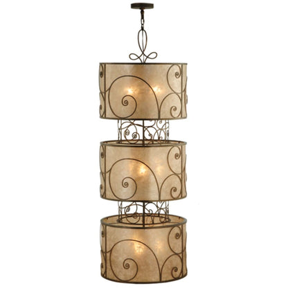 Meyda Tiffany Granada 9 Light 24" Wide Pendant