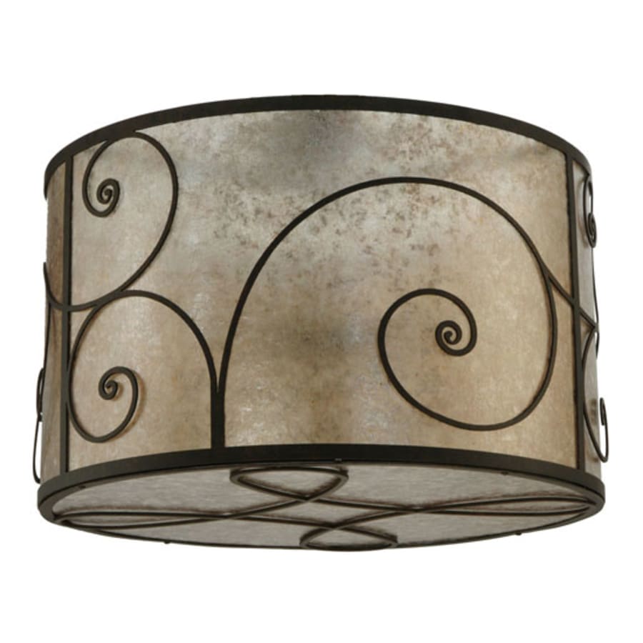 Meyda Tiffany Granada 5 Light 30" Wide Flush Mount Drum Ceiling Fixture
