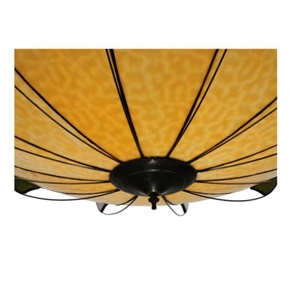 Meyda Tiffany Cowette 6 Light 42" Wide Semi-Flush Bowl Ceiling Fixture