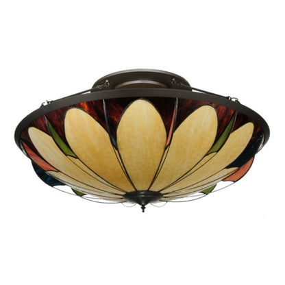Meyda Tiffany Cowette 6 Light 42" Wide Semi-Flush Bowl Ceiling Fixture
