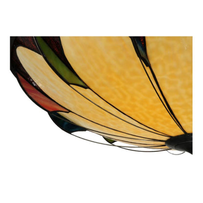 Meyda Tiffany Cowette 6 Light 42" Wide Semi-Flush Bowl Ceiling Fixture
