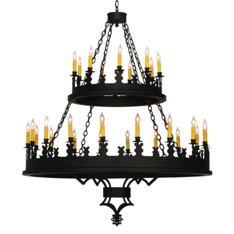 Meyda Tiffany Asen 27 Light 48" Wide Taper Candle Style Chandelier