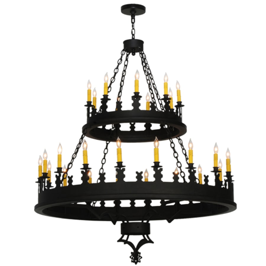 Meyda Tiffany Asen 27 Light 48" Wide Taper Candle Style Chandelier