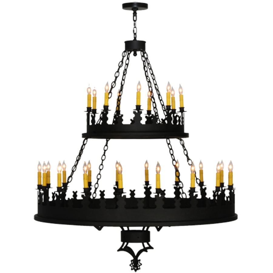 Meyda Tiffany Asen 27 Light 48" Wide Taper Candle Style Chandelier