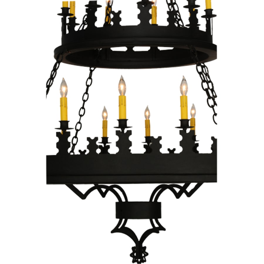Meyda Tiffany Asen 27 Light 48" Wide Taper Candle Style Chandelier