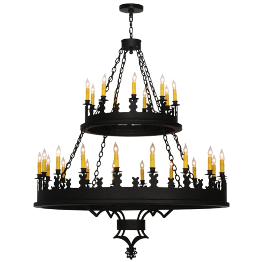 Meyda Tiffany Asen 27 Light 48" Wide Taper Candle Style Chandelier