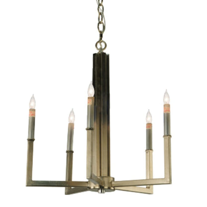 Meyda Tiffany Rula 5 Light 24" Wide Taper Candle Style Chandelier