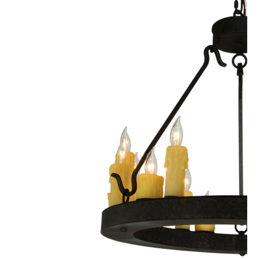 Meyda Tiffany Deina 18 Light 24" Wide Taper Candle Style Chandelier