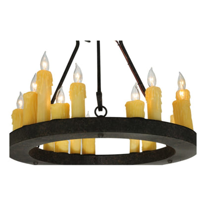 Meyda Tiffany Deina 18 Light 24" Wide Taper Candle Style Chandelier