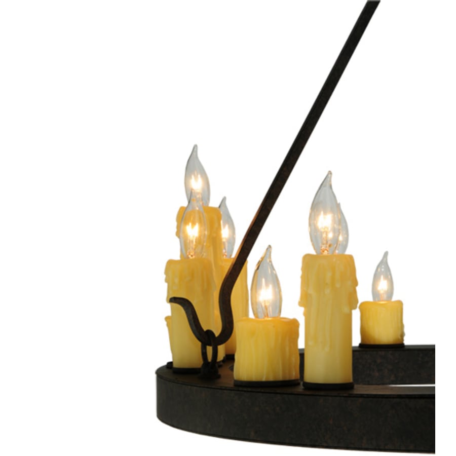 Meyda Tiffany Deina 18 Light 24" Wide Taper Candle Style Chandelier