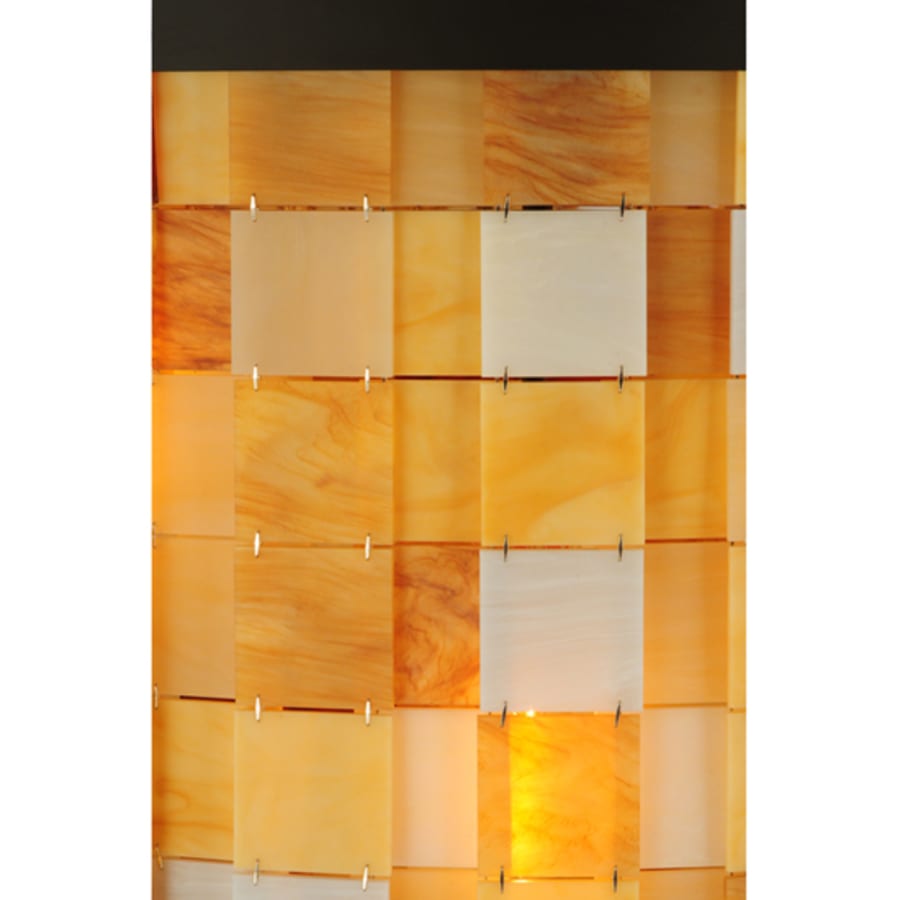 Meyda Tiffany Cilindro Calico 12 Light 27" Wide Semi-Flush Drum Ceiling Fixture