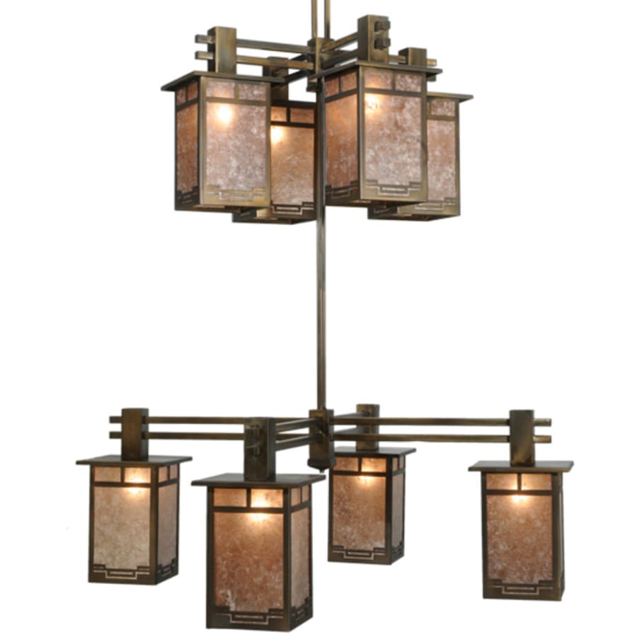 Meyda Tiffany Roylance 8 Light 68" Wide Chandelier