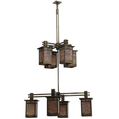 Meyda Tiffany Roylance 8 Light 68" Wide Chandelier