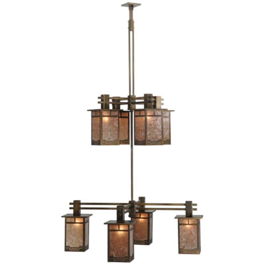 Meyda Tiffany Roylance 8 Light 68" Wide Chandelier