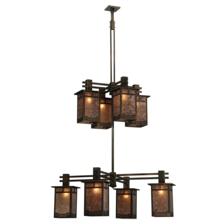 Meyda Tiffany Roylance 8 Light 68" Wide Chandelier