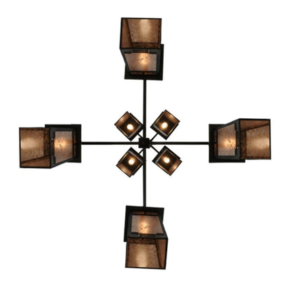Meyda Tiffany Roylance 8 Light 68" Wide Chandelier
