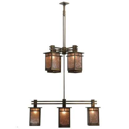 Meyda Tiffany Roylance 8 Light 68" Wide Chandelier
