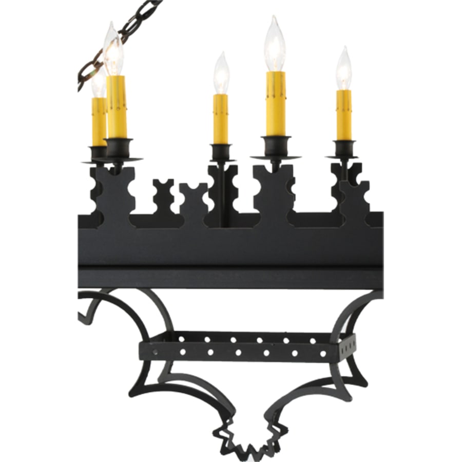 Meyda Tiffany Asen 18 Light 24" Wide Taper Candle Pendant