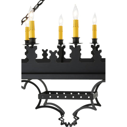 Meyda Tiffany Asen 18 Light 24" Wide Taper Candle Pendant