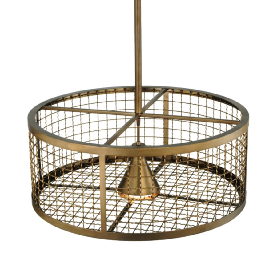 Meyda Tiffany Paloma Golpe 30" Wide Cage Pendant