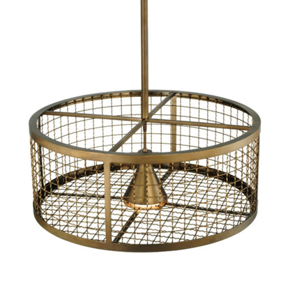 Meyda Tiffany Paloma Golpe 30" Wide Cage Pendant
