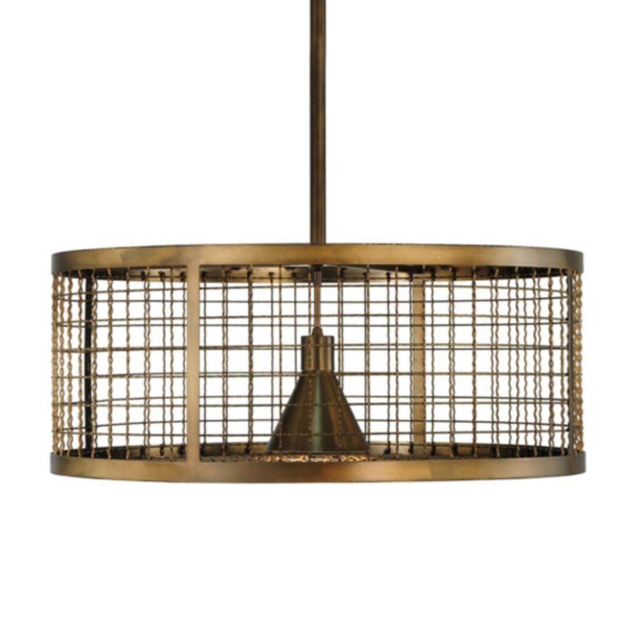 Meyda Tiffany Paloma Golpe 30" Wide Cage Pendant