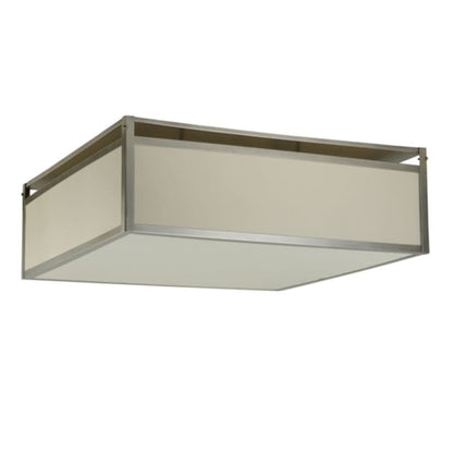 Meyda Tiffany Quadrato Illusion 4 Light 36" Wide Semi-Flush Square Ceiling Fixture
