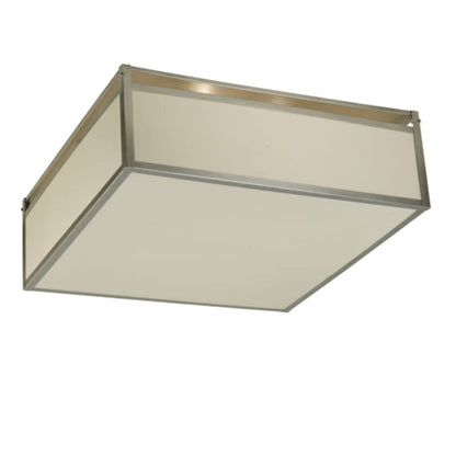 Meyda Tiffany Quadrato Illusion 4 Light 36" Wide Semi-Flush Square Ceiling Fixture
