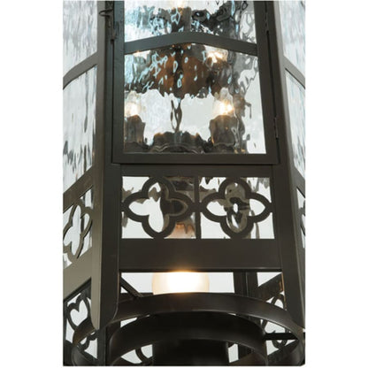 Meyda Tiffany Church 6 Light 19" Wide Taper Candle Pendant