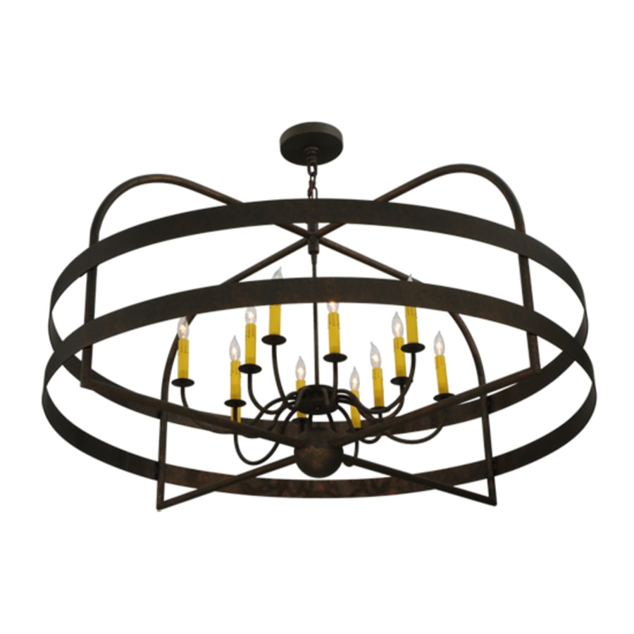 Meyda Tiffany Aldari 12 Light 48" Wide Taper Candle Style Chandelier