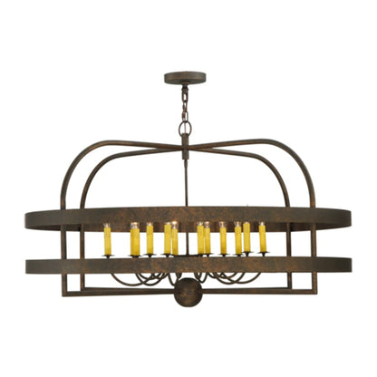 Meyda Tiffany Aldari 12 Light 48" Wide Taper Candle Style Chandelier