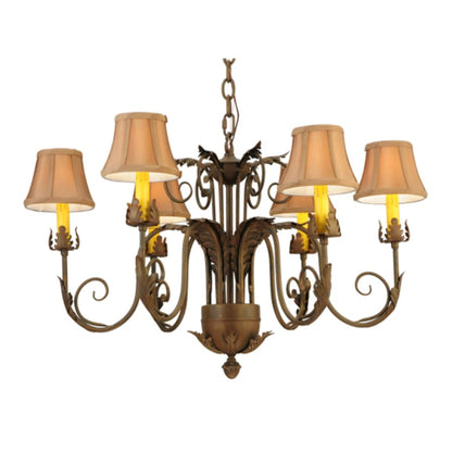 Meyda Tiffany Lindsay 6 Light 30" Wide Chandelier